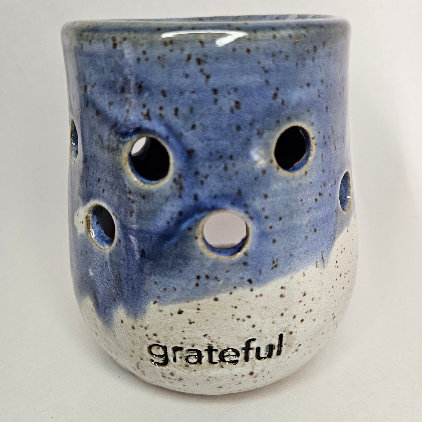 Wax melter - grateful - White and Blue