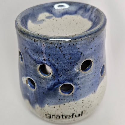Wax melter - grateful - White and Blue