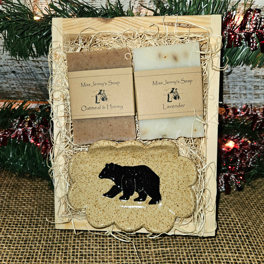 Small Gift Crate - Bear