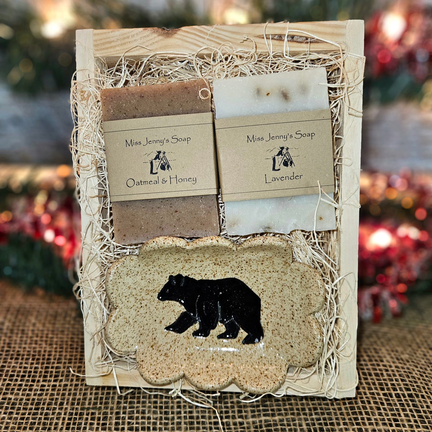 Small Gift Crate - Bear