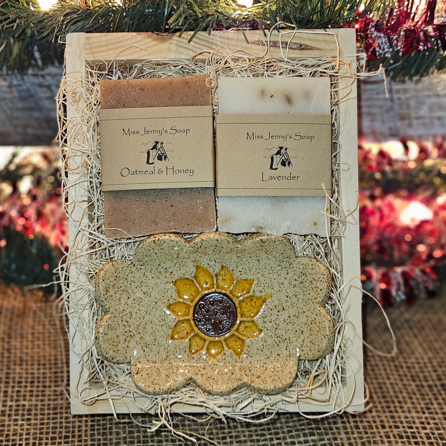 Small Gift Crate - Sunflower