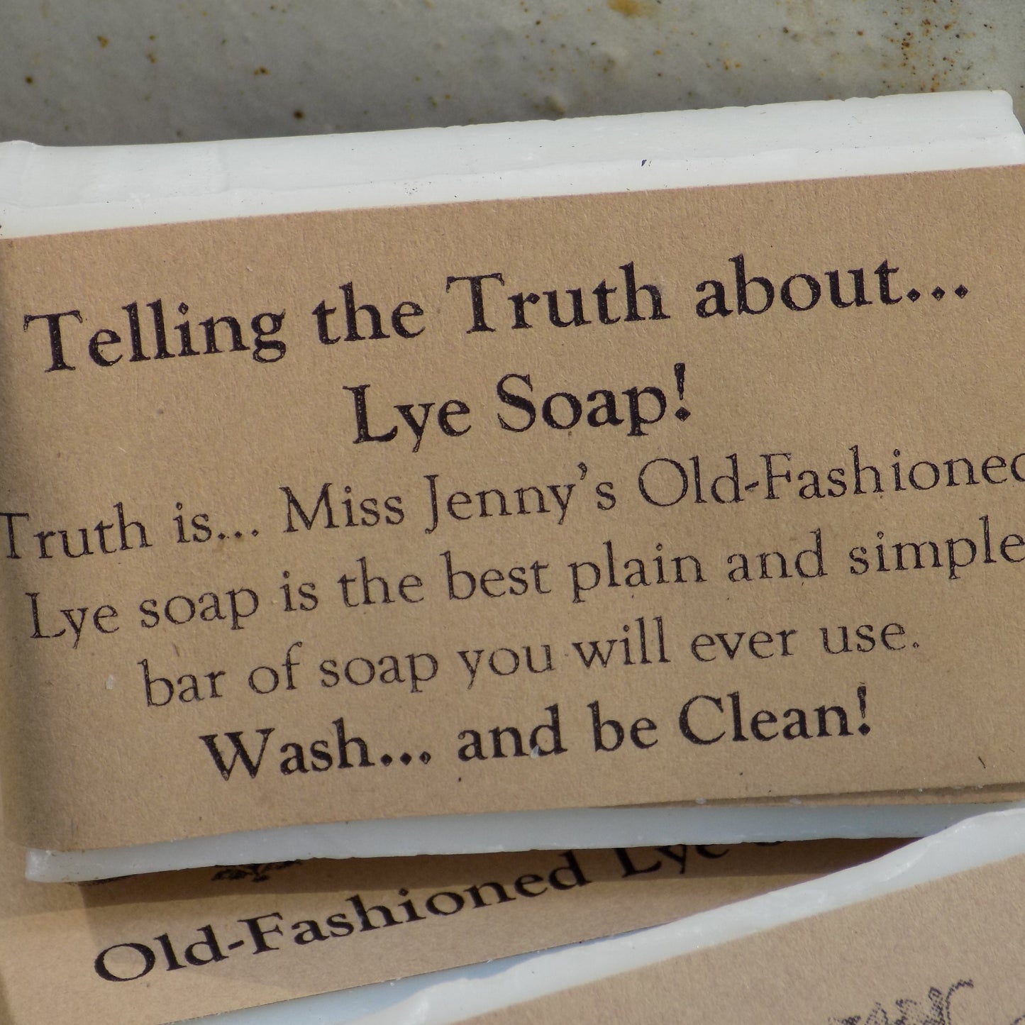 Old-Fashioned Lye Soap