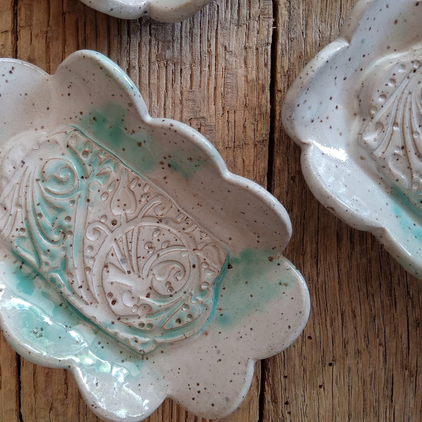 Stoneware Soap Savers - Dry Dish