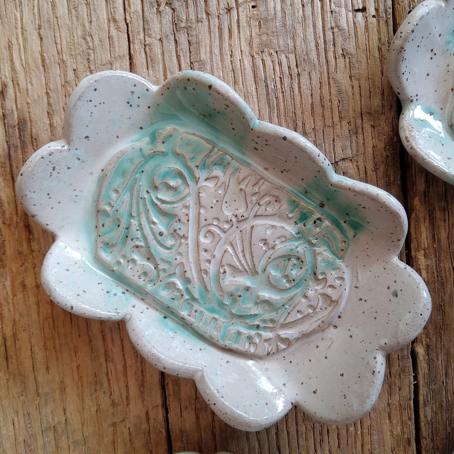 Stoneware Soap Savers - Dry Dish