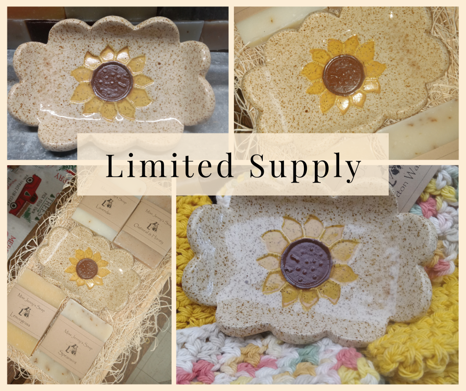Sunflower Soap Dish