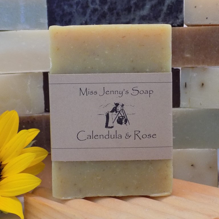 Calendula and Rose Soap