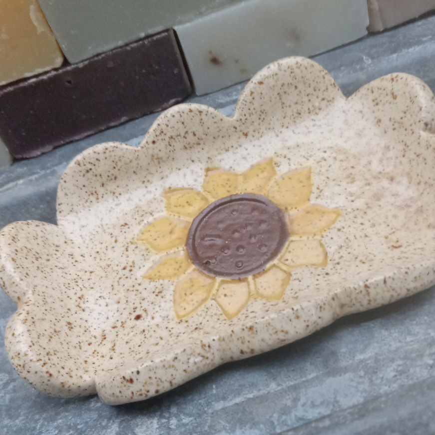 Sunflower Soap Dish