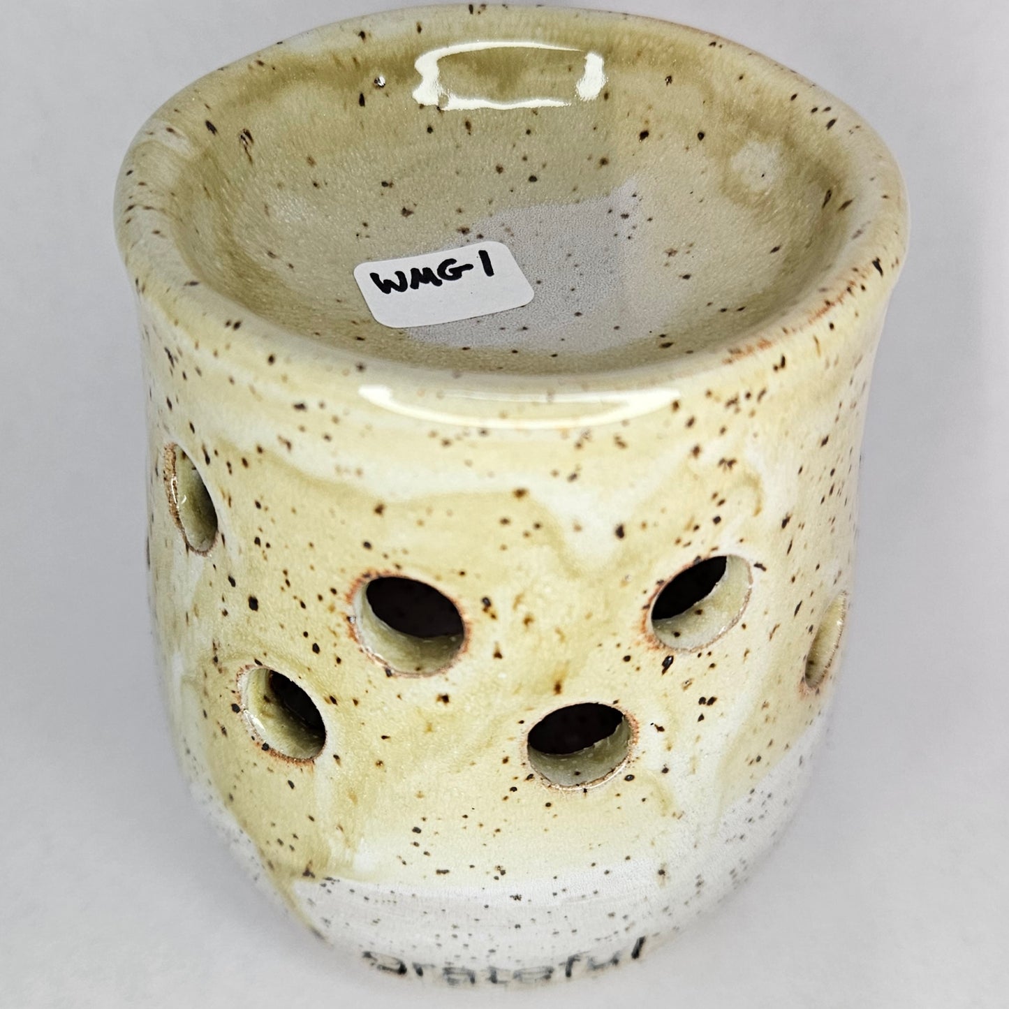 Wax melter - grateful - White and Gold