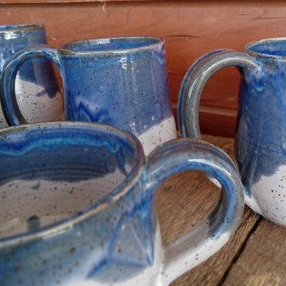 Blue & White Mug - Large