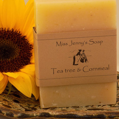 Tea Tree and Cornmeal Soap