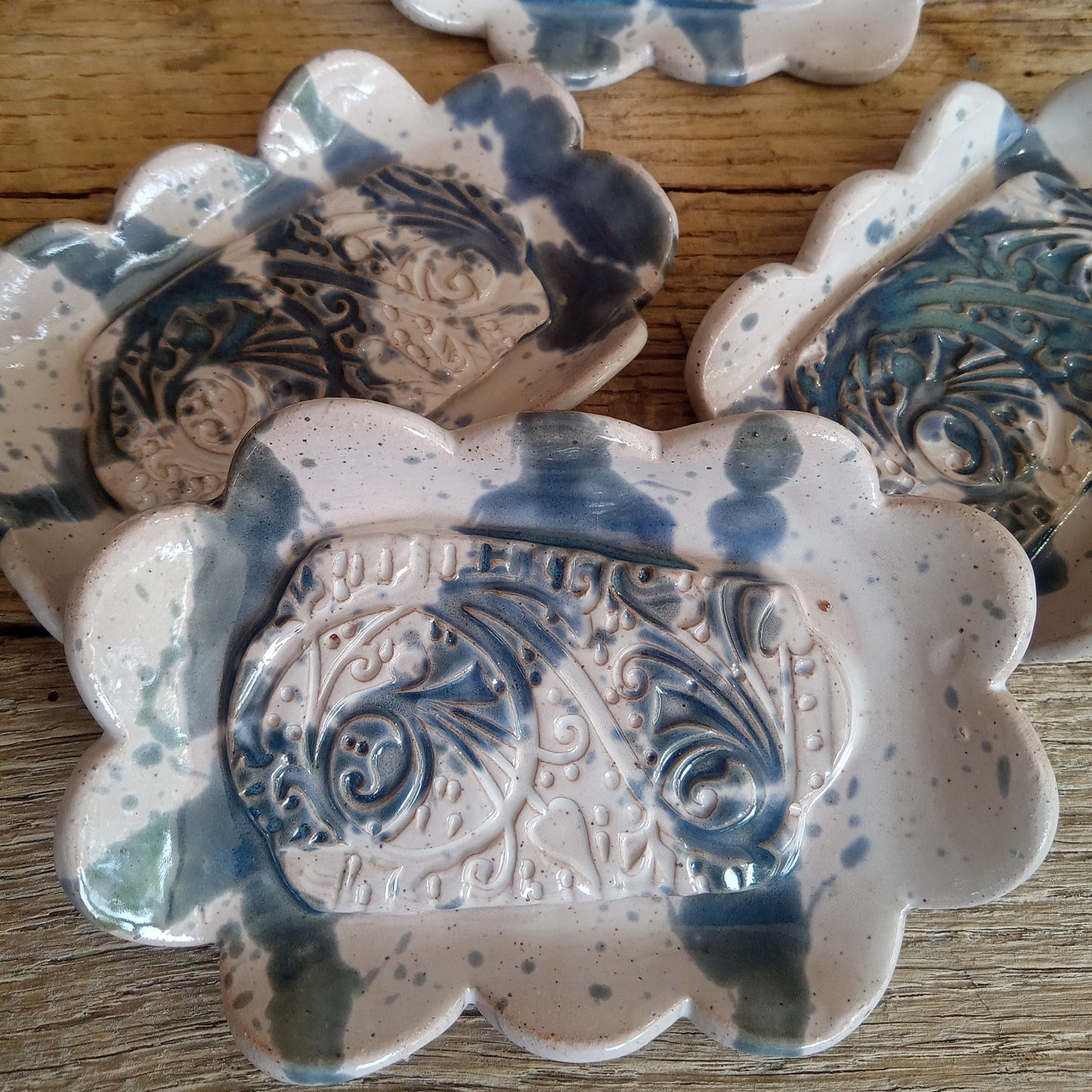 Stoneware Soap Savers - Dry Dish