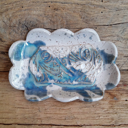 Stoneware Soap Savers - Dry Dish