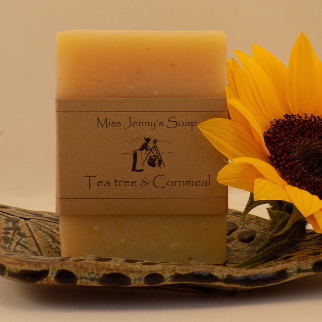 Tea Tree and Cornmeal Soap