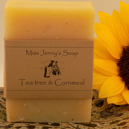 Tea Tree and Cornmeal Soap